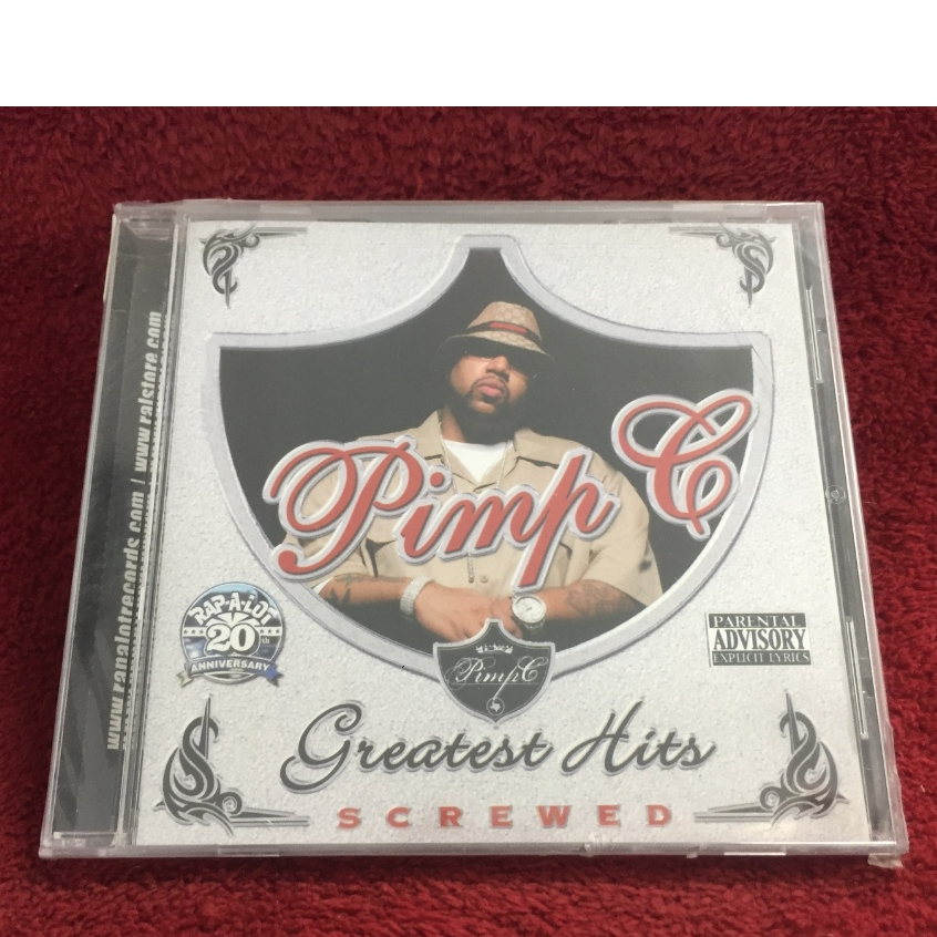 CD Pimp C - Greatest Hits: Screwed สภาพตามปก B101-6
