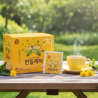 พร้อมส่งไทย ✅‼️🌼 ชาดอกแดนดิไลออน  ชาสมุนไพร มีวิตามินเอ บี ซ…