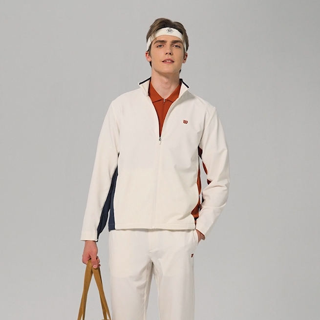 Wilson Men DEPTH SHOT TRACK SUIT WM20081532GYC Official Store