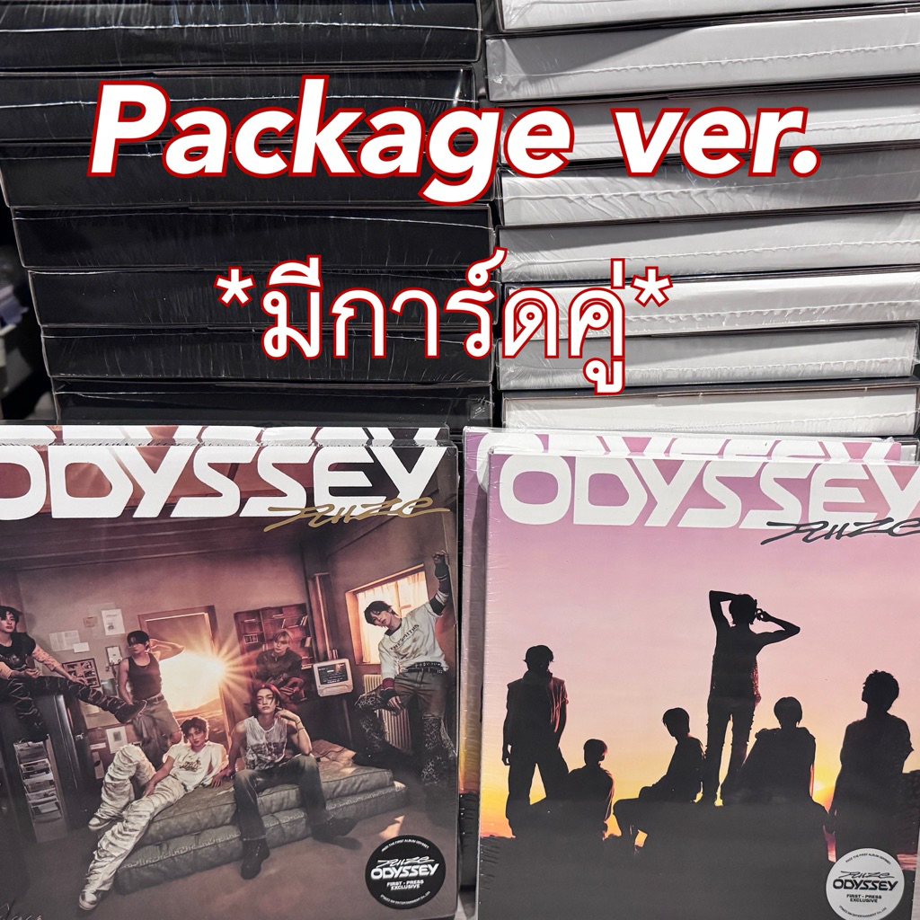 [พร้อมส่ง] RIIZE Album ODYSSEY Package ver. มีการ์ดคู่