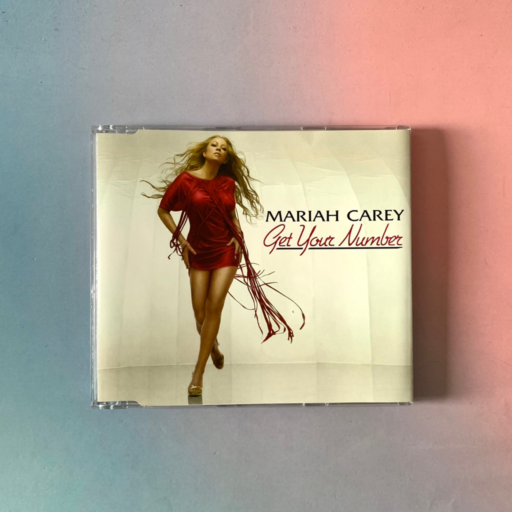🛒 (พร้อมส่ง) CD ซีดีเพลง: Mariah Carey — Get Your Number [Thailand/single]