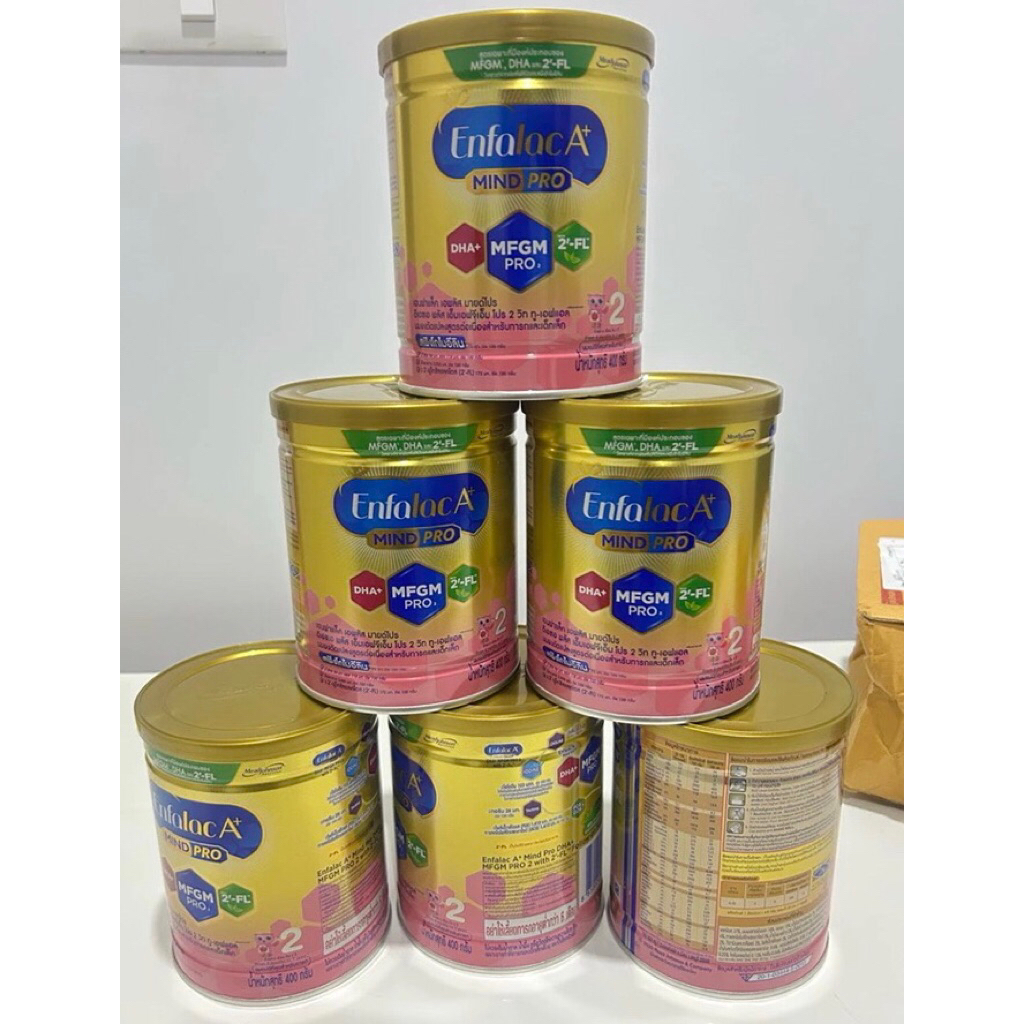 นมผง Enfalac A+ สูตร2  ขนาด 400 กรัม