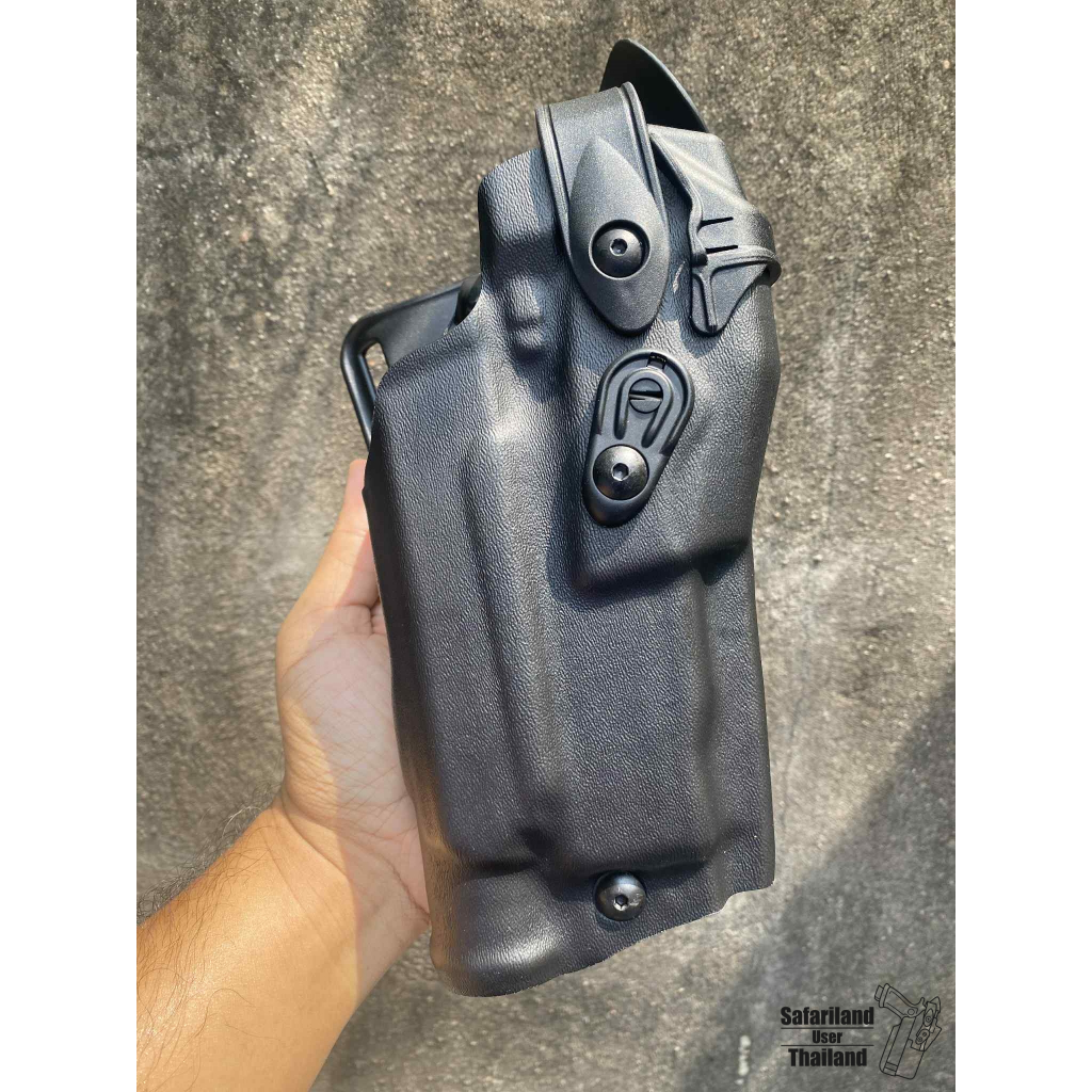 ซองนิรภัย 6360RDS ไฟ+ดอท Lv.3 320 3.8และ4.7 ดำ ขวา/ซ้าย