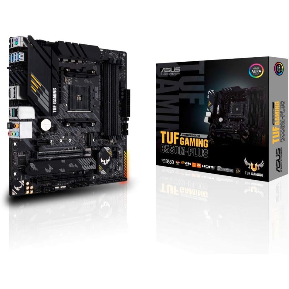 จัดส่งตรงถึงญี่ปุ่น เมนบอร์ด ASUS TUF GAMING B550M-PLUS รองรับ AMD Ryzen 5000 Series AM4 รุ่น B550 m