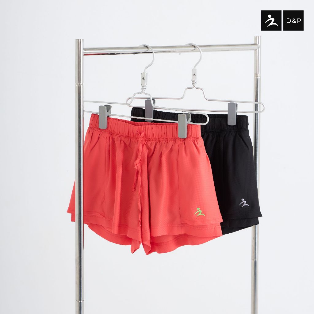D&P Sport Shorts 2IN1 | Clearance | D-3188 กางเกงขาสั้น มีซับใน ออกกำลังกาย ระบายอากาศได้ดี
