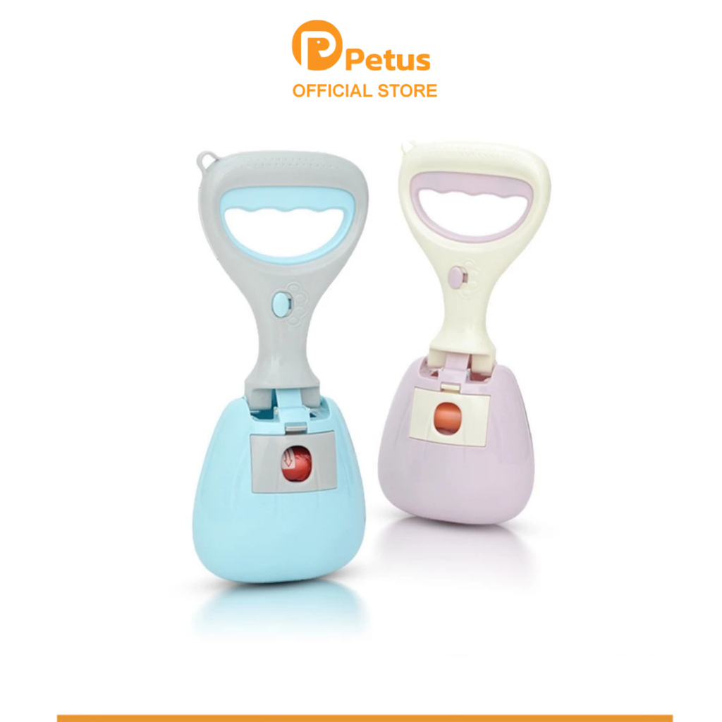 Petus ที่เก็บอึสัตว์เลี้ยง ที่เก็บอึสุนัข Pet poop scopper มีช่องเก็บถุงอึในตัว เก็บง่าย ไม่เลอะเทอะ คับง่าย รวดเร็ว