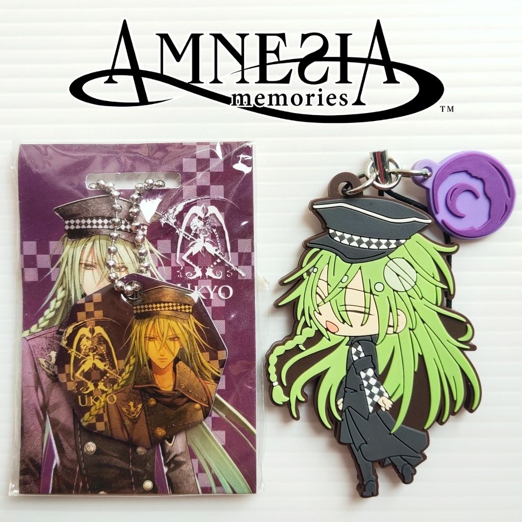 พวงกุญแจ Ukyo - AMNESIA memories ญี่ปุ่นมือสอง