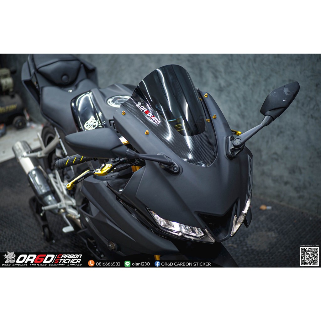 ชิว R15 New ทรง R6 สโมคเคฟล่า ทรงแท้ OR6D ( รับประกันสินค้าไม่เหมือนของที่อื่น ) ราคา ถูกที่สุด ดีลบีเคเค แกลเลอรีภาพที่ 6