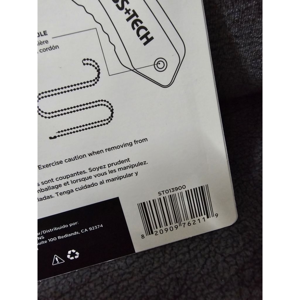 มีด FIXED BLADE KNIFE 420HC BLACK OXIDE ST013900 SWISS+TECH - รูปที่ 3