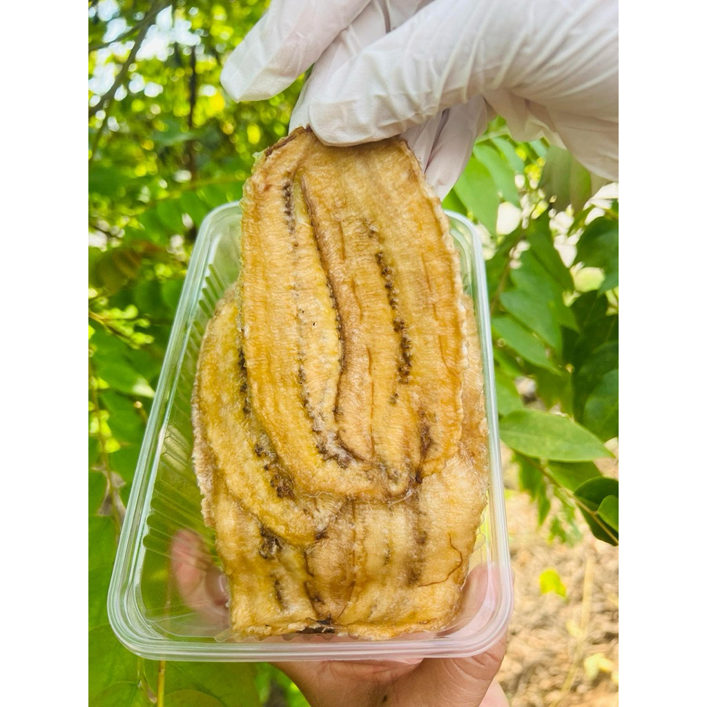 กล้วยแผ่นกล่องละ 500 กรัม  หวานน้อย ธรรมชาติ