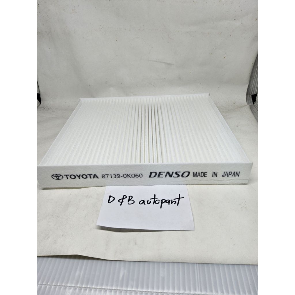 กรองแอร์ TOYOTA 87139-0K060 | Cabin Filter | D&B autopart