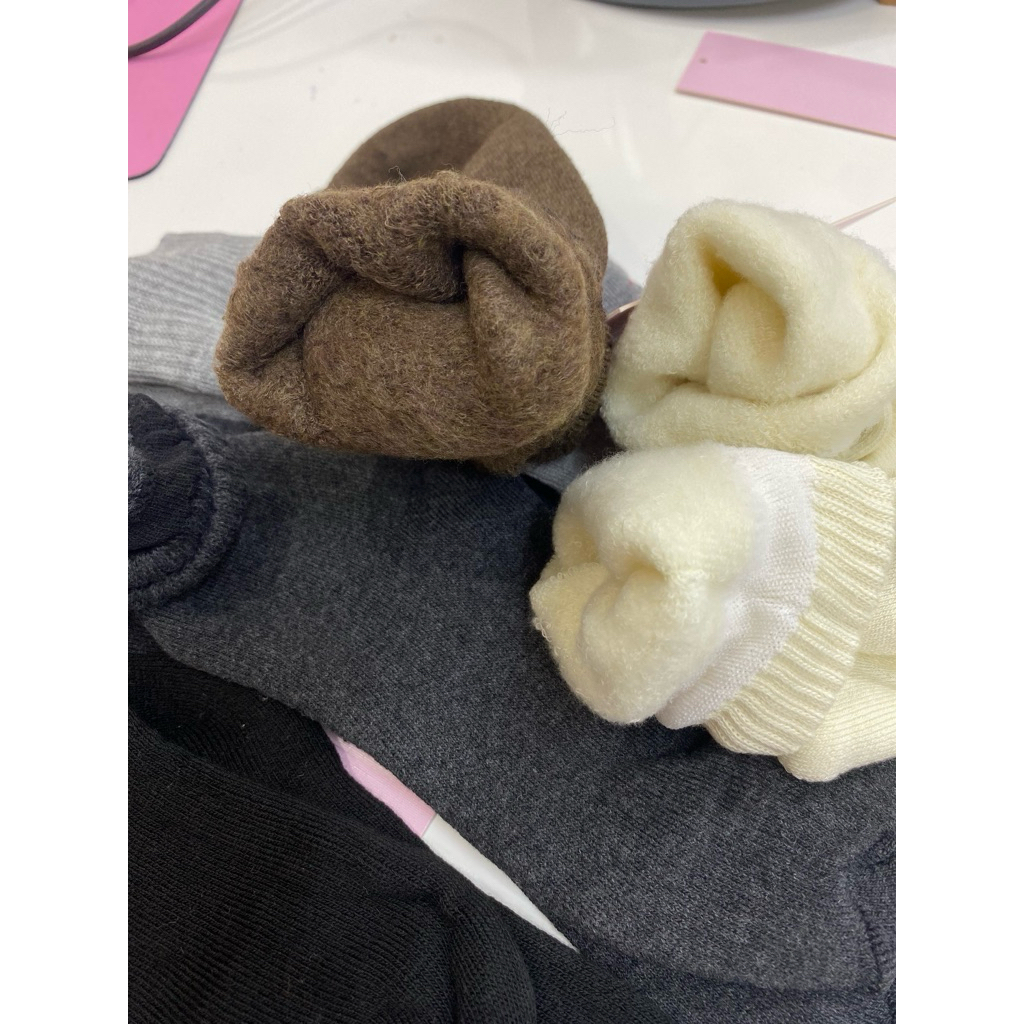 ถุงเท้ากันหนาว ถุงเท้าวูลกันหนาว ถุงเท้าใส่ติดลบ - รูปที่ 7