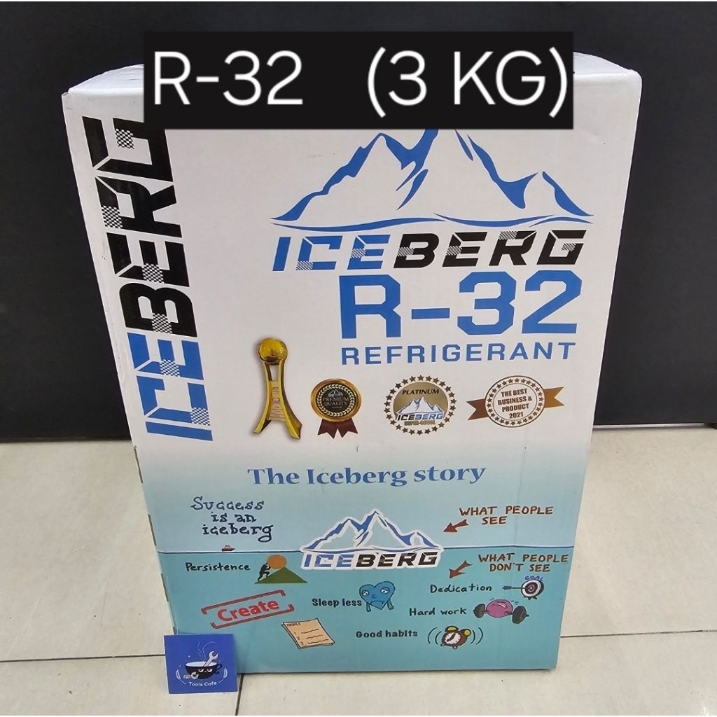 [มีส่งด่วน⚡️] น้ำยาแอร์ R32 Iceberg 3 kg