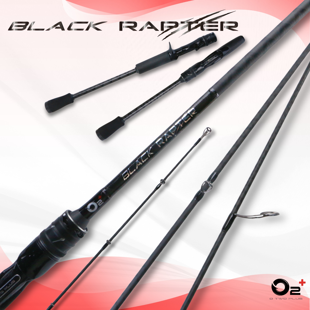 คันเบ็ด O2+ BLACK RAPTER 2025