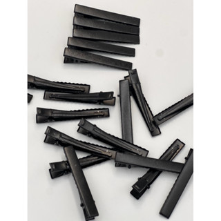 กิ๊ฟปากเป็ดสีดำขนาด 5.5 ซม. DIY ทำกิ๊ฟผม ตกแต่งประดับผม (20 …