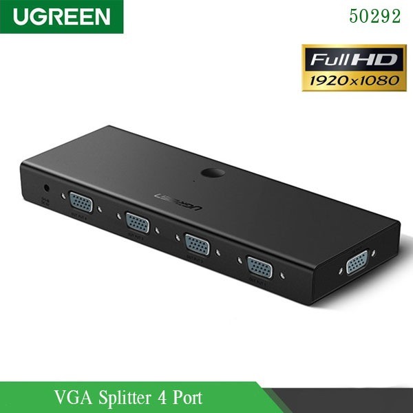 Ugreen 50292 VGA Splitter 1x4 (Splitter 4port) 1920x1080/60Hz