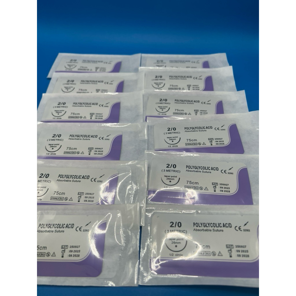 VICRYL ไหมละลาย 2/0 3/0 4/0  5/0 ราคาต่อกล่อง (12 ชิ้น) - รูปที่ 5