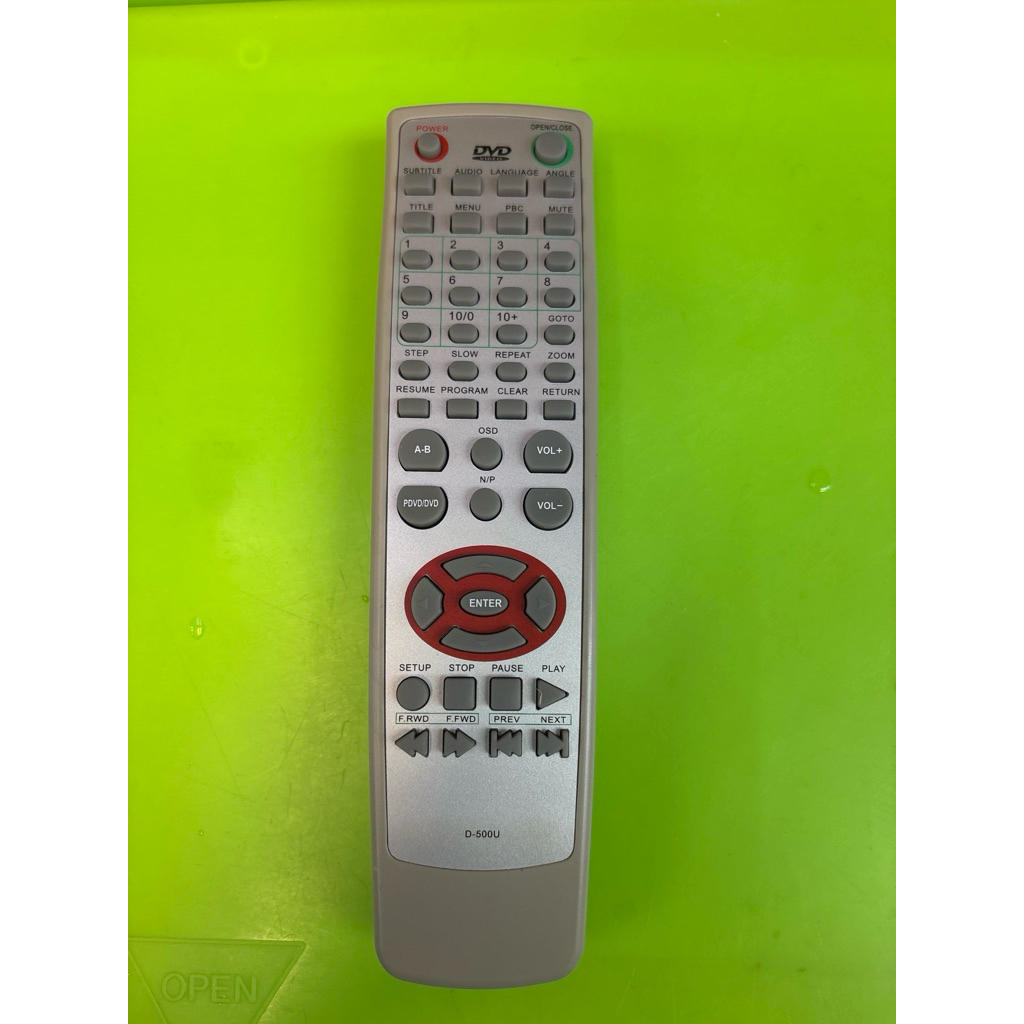 Remote/DVDยี่ห้อAJรุ่นD-500U