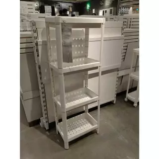 **SALES** IKEA ชั้นวางของในห้องน้ำ 4 ชั้น VESKEN ขนาด 36x23x100 ซม