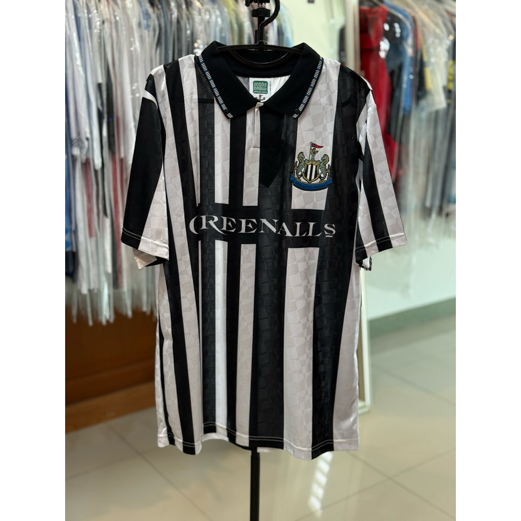 เสื้อบอลแท้ Newcastle United 1990 Retro(Score draw official retro)**