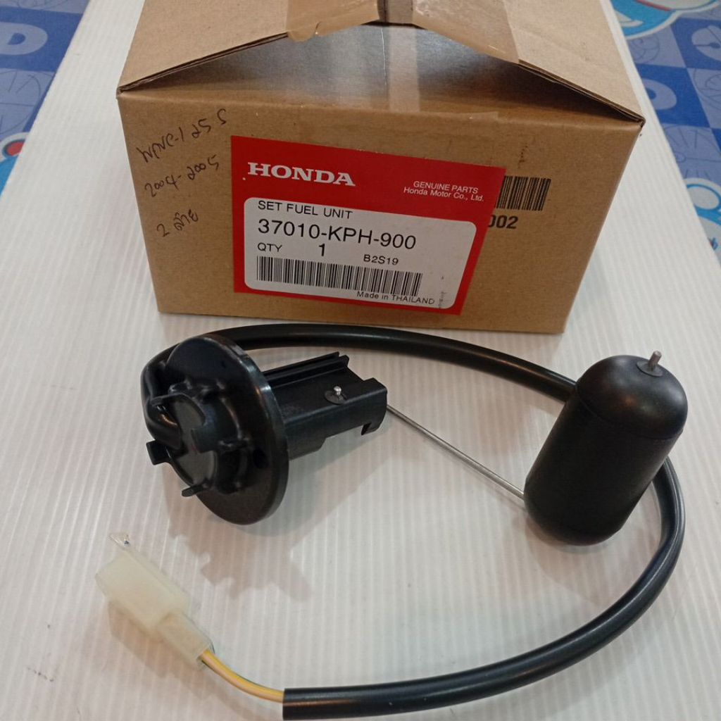 ลูกลอยในถัง(แท้ศูนย์100%)WAVE-125Sหัวเถิกใส่กับWAVE-125SI05-07ไฟเลี่ยวติดตรงบังลม(2สาย)37010-KPH-900