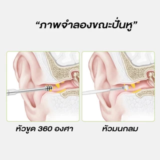 Marino Home ชุดแคะหูสแตนเลส อุปกรณ์แคะหู 1 กล่อง มี 10ชิ้น No.Y1109