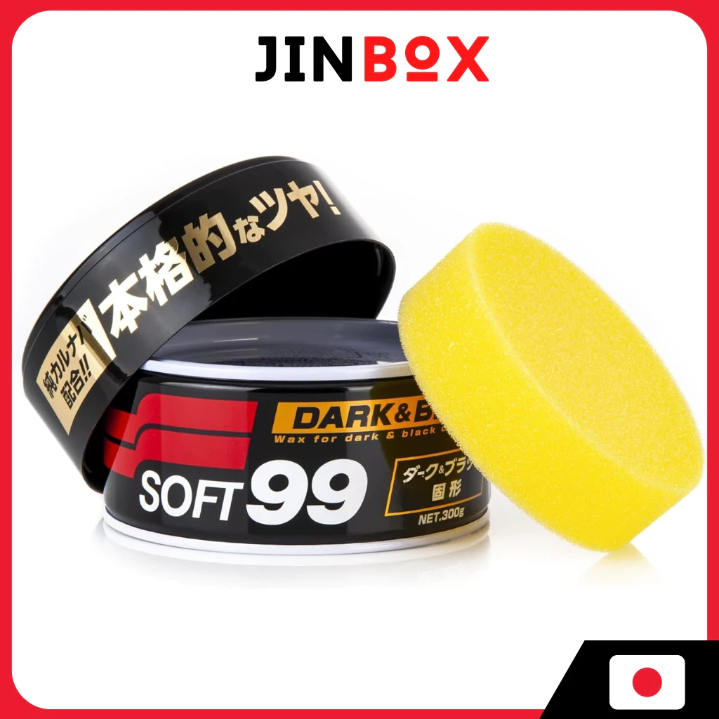 [ส่งตรงจากประเทศญี่ปุ่น] SOFT99 Wax – New Soft99 Dark & Black 300g, for Car Paint Protection and Glo