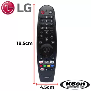 รีโมททีวี LG รุ่น AKB75855501 MR20GA ไม่มีระบบสั่งการด้วยเสียง LG Smart TV Remote Control No Voice Control