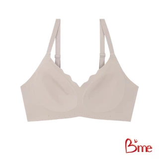 B'me เสื้อชั้นในไร้ขอบ level 1 ฟองบาง รุ่น ME1A3V (แพ็ก 3 ตัว คละสี) สีโอวัลติน สีน้ำตาลอ่อน สีชมพู