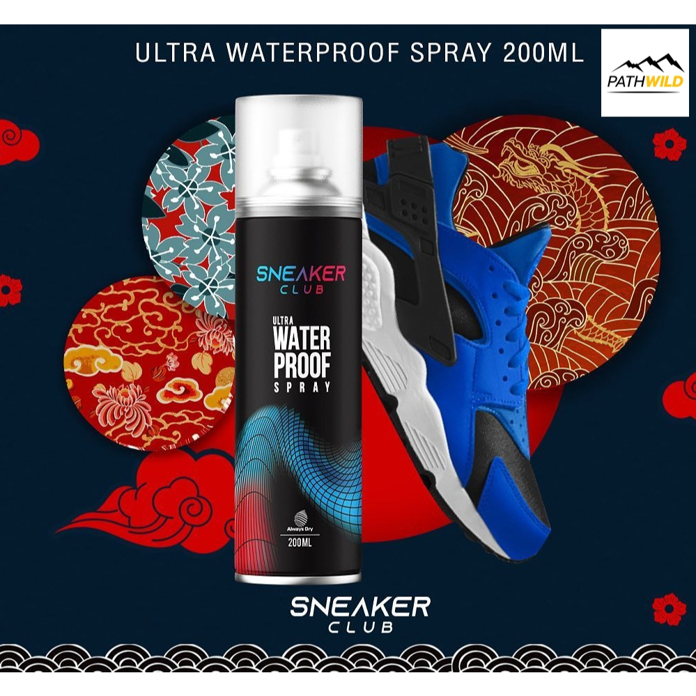 ALWAYS DRY - SNEAKER CLUB - ULTRA WATER PROOF SPRAY ผลิตภัณฑ์ดูแลรองเท้า สเปรย์กันน้ำ