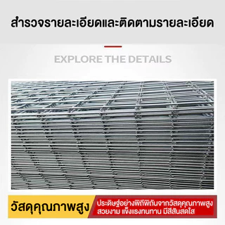 ยกม้วน30m 🔥 ตา1" 1/2'' ลวดตาข่ายสี่เหลี่ยมชุบกัลวาไนซ์ ตะแกรงกรงไก่นก G รั้วตาข่าย ตาข่ายลวดเอนกประสงค์ปูพื้นผนัง 1.4mm