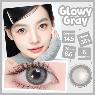 Magister & Realcon คอนแทคเลนส์ Glowy Series แว่นตาสายตาสั้น คอนแทกขยายรูม่านตา Glowy Brown Lens 14.50MM