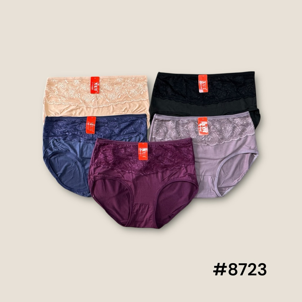 #8723#กางเกงในผู้หญิงลูกไม้หน้า ไซค์ใหญ่ เนื้อผ้านิ่ม เอว26-38 นิ้ว