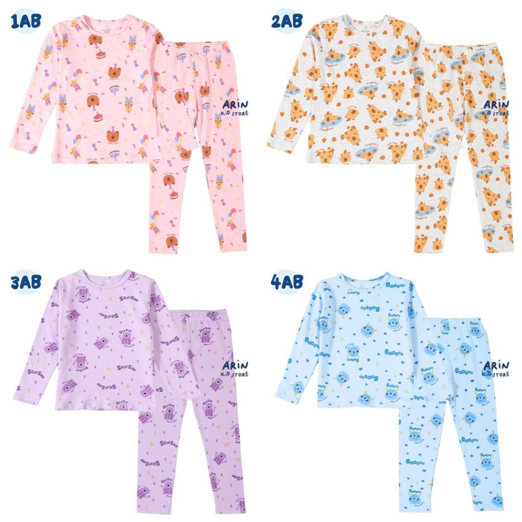 ชุดนอน ผ้าพรีเมี่ยม รุ่นAB ของแบรนด์Arin Kids อริน คิดส์