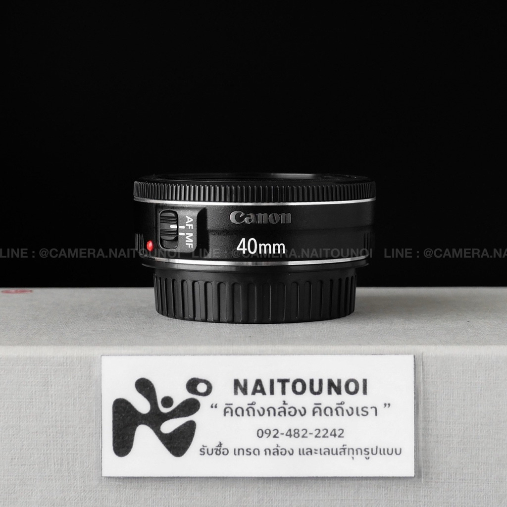 ( Used!! ) Canon EF-S 40 F2.8 STM Black < Top Mint >