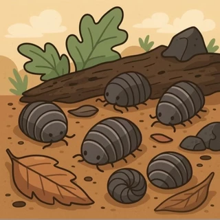 🥬โลกใบจิ๋วของ ไอโซพอด isopod (Common Pillbug)