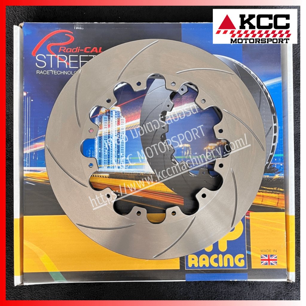 จานเบรก (Discs Brake) AP RACING 355x32mm ลายCurved Grooves(CGB) D54