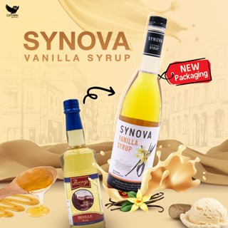 Synova Vanilla Syrup   น้ำเชื่อมกลิ่นวนิลา 830 ml