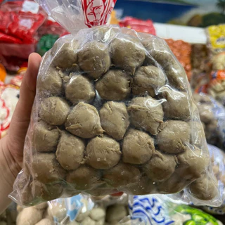 [เอ็นเนื้อเล็ก] ลูกชิ้นเอ็นเนื้อลูกเล็ก ยี่ห้อ สมเจตุ น้ำหนัก 1 กิโลกรัม