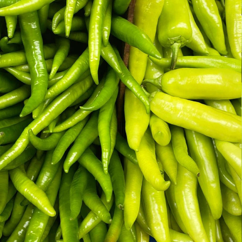 🛒Oishi-Fresh🌶️พริกหนุ่มเขียว ปลอดสารพิษ 100 ก. รสชาติ กรอบ สด ใหม่ ใยอาหารสูง หวานออร์แกนิค จัดส่ง 24 ชม. - รูปที่ 4