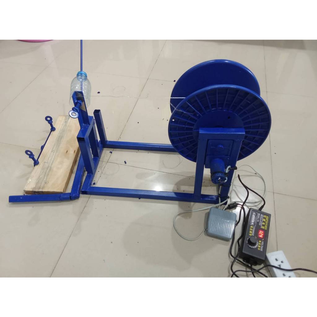 เครื่องรีดเส้นขวดพลาสติกมอเตอร์ไฟฟ้า รูปที่ 3