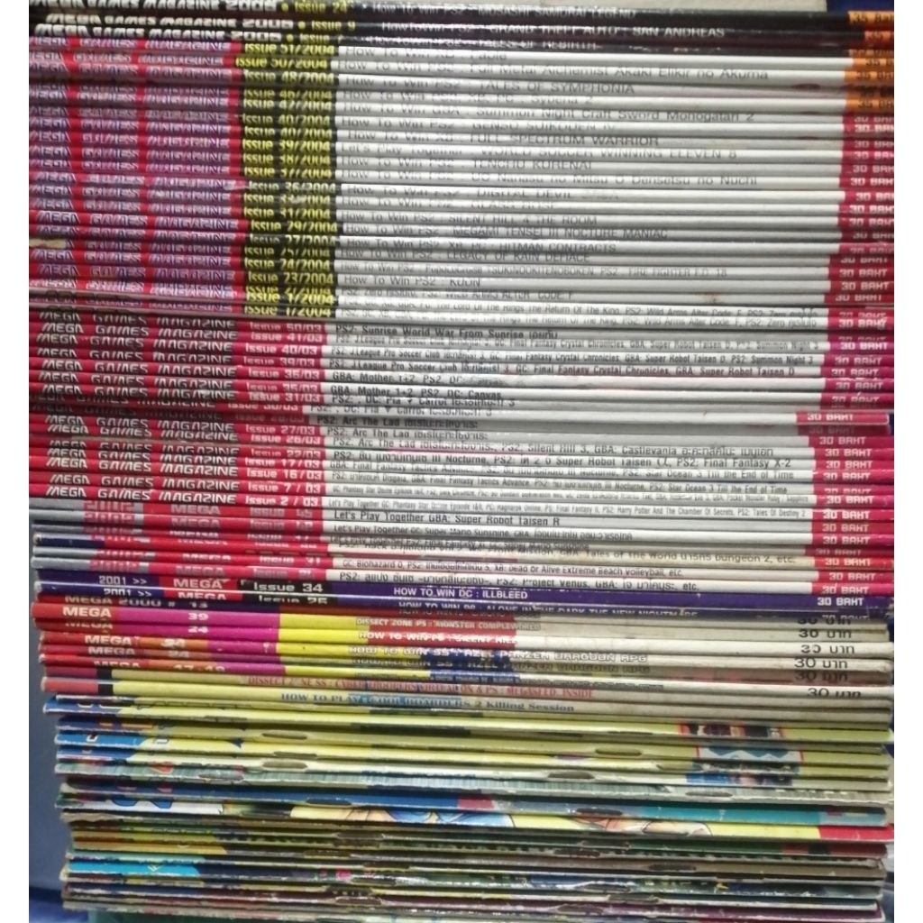 หนังสือเกม Mega Magazine​ มือสอง