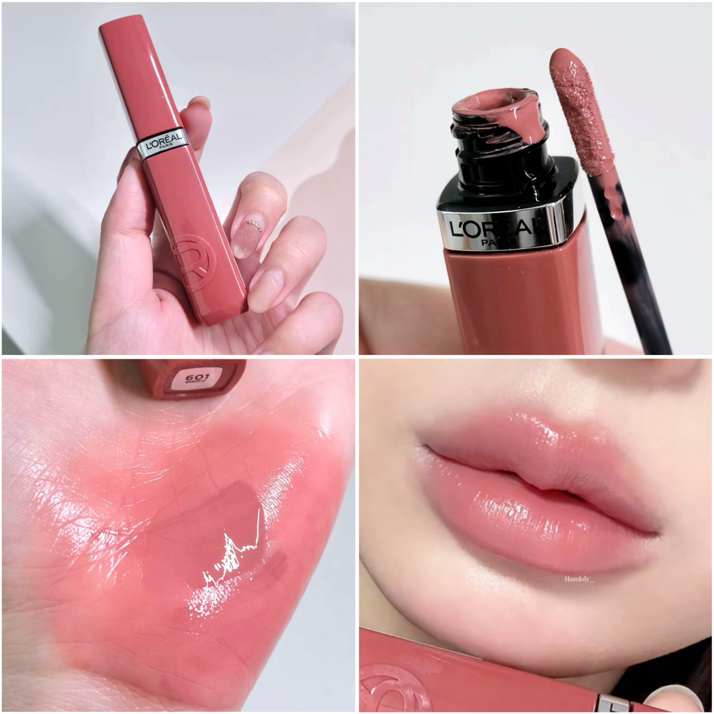 Loreal Paris Infallible Laque Resistance สี 601 Worth It สวยแบบมงลง ใช้ได้ทุกโอกาส เนื้อดีมาก ทาแล้ว