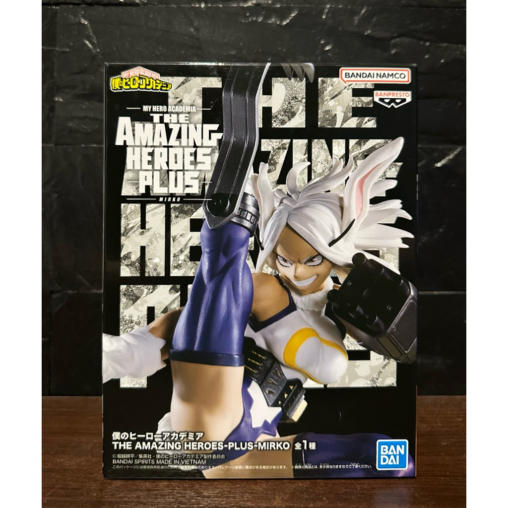 (ลิขสิทธิ์แท้ %) เมียร์โกะ Mirko มายฮีโร่ อคาเดเมีย My Hero Academia The Amazing Heroes Plus Vol.1