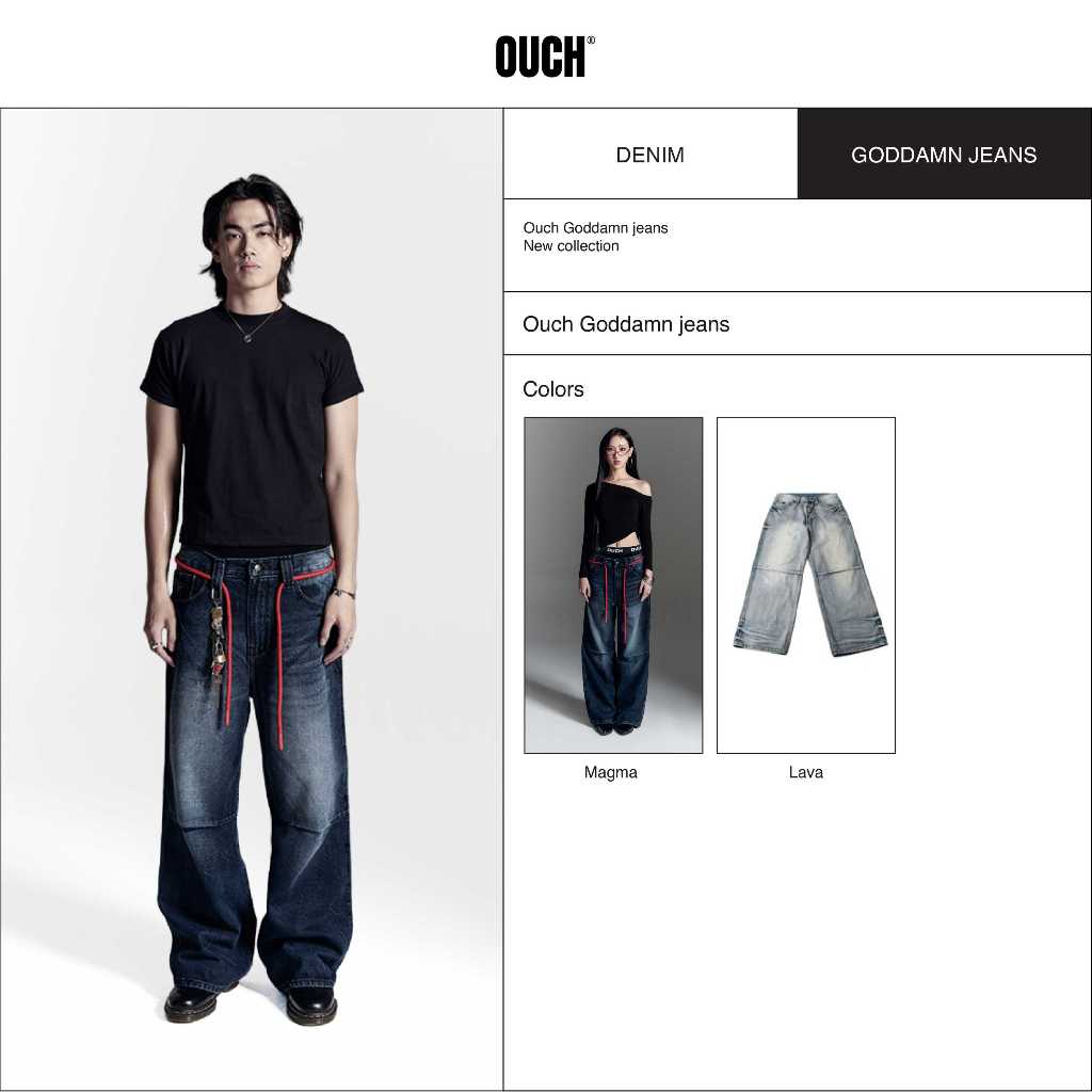 [Ouch] GODDAMN JEANS new collection