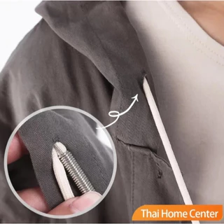 สปริงเข็มร้อยยางยืด เข็มร้อย คลิปตะขอกลึงเชือก ดึงยางขอบกางเกง Rope Threading Tool **พร้อมส่ง