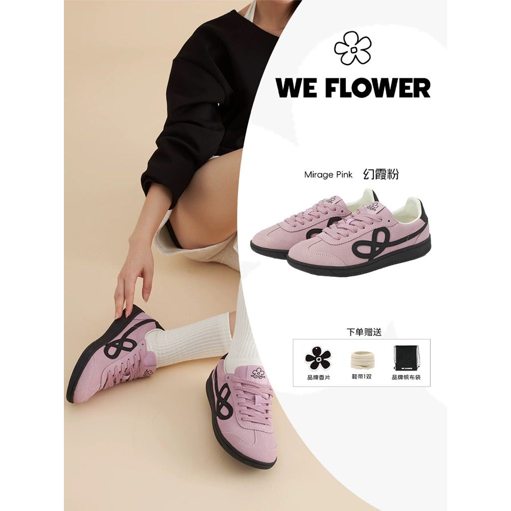 👞พรี 14-18วัน [แบรนด์แท้💯] WeFlower Shoes - We Flower 25Summer Collection "Germany Trainer" รองเท้าผ