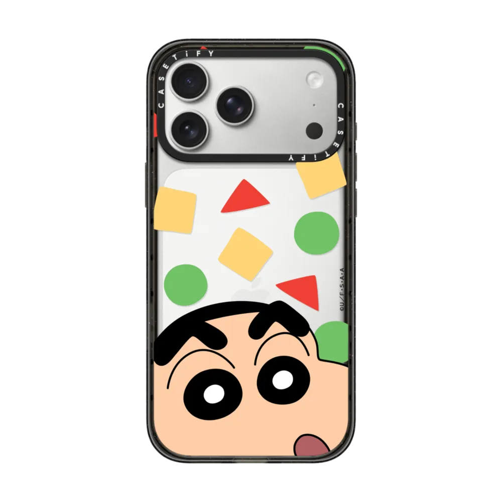 [✏️พร้อมส่ง✏️] CASETiFY | Crayon Shinchan - Crayon Shinchan Face Case ใช้สำหรับ iPhone 17 Series