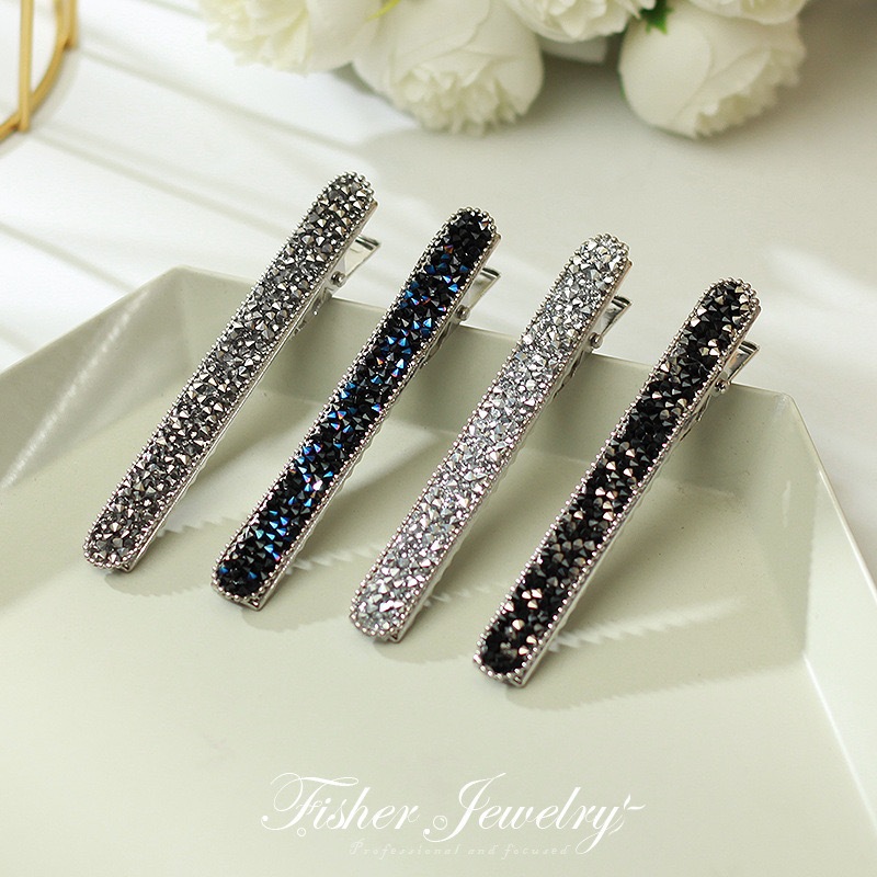SSHC034 กิ๊บปากเป็ดวิ้งวิ้งประดับ Rhinestones มี 4 สี