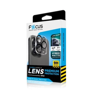 Focus Lens frame hybrid matte ฟิล์มกันรอยฐานเลนส์กล้อง โฟกัส สำหรับ iPhone 17 Pro max / 17 Pro